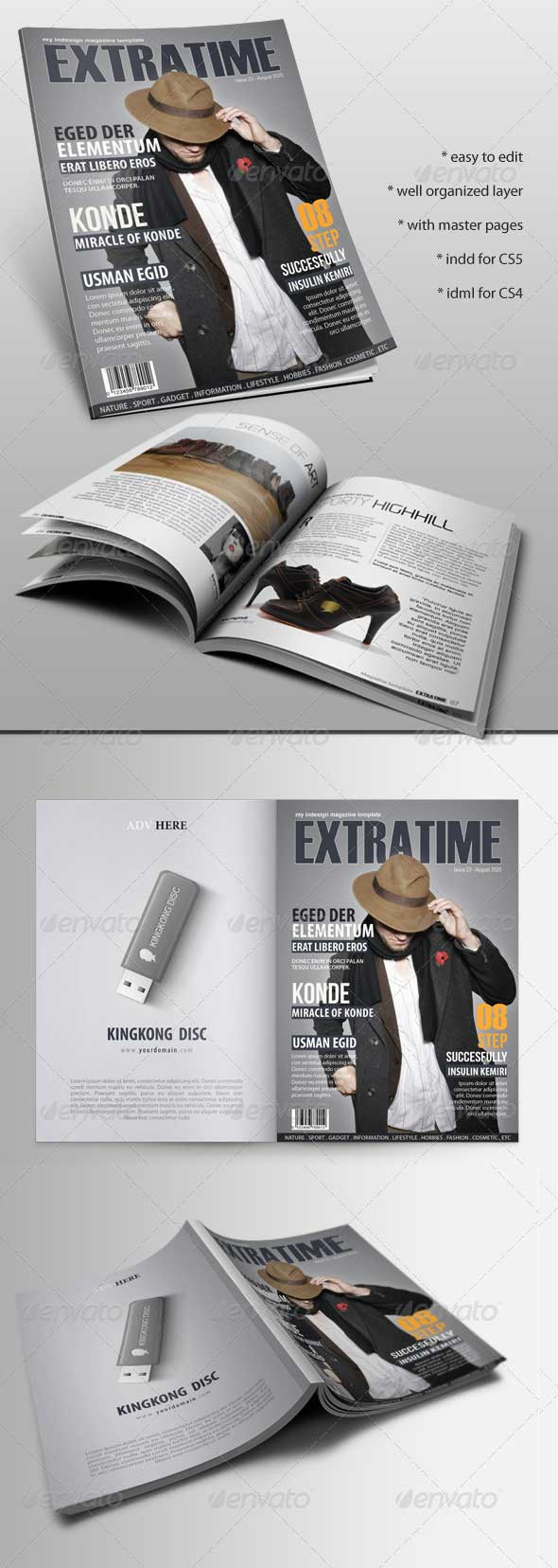 extratime-magazine-template