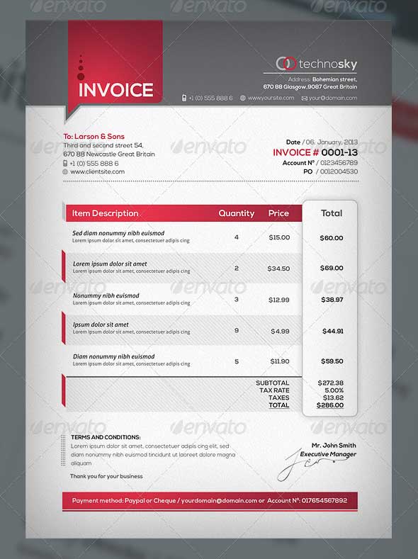fantastic-invoice-templates