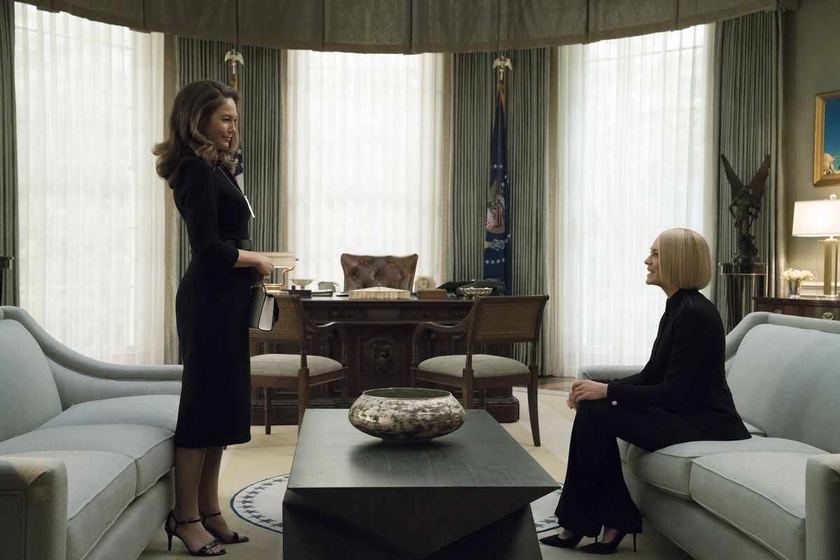 There's a lot of fertile ground in the women's relationships on 'House of Cards'