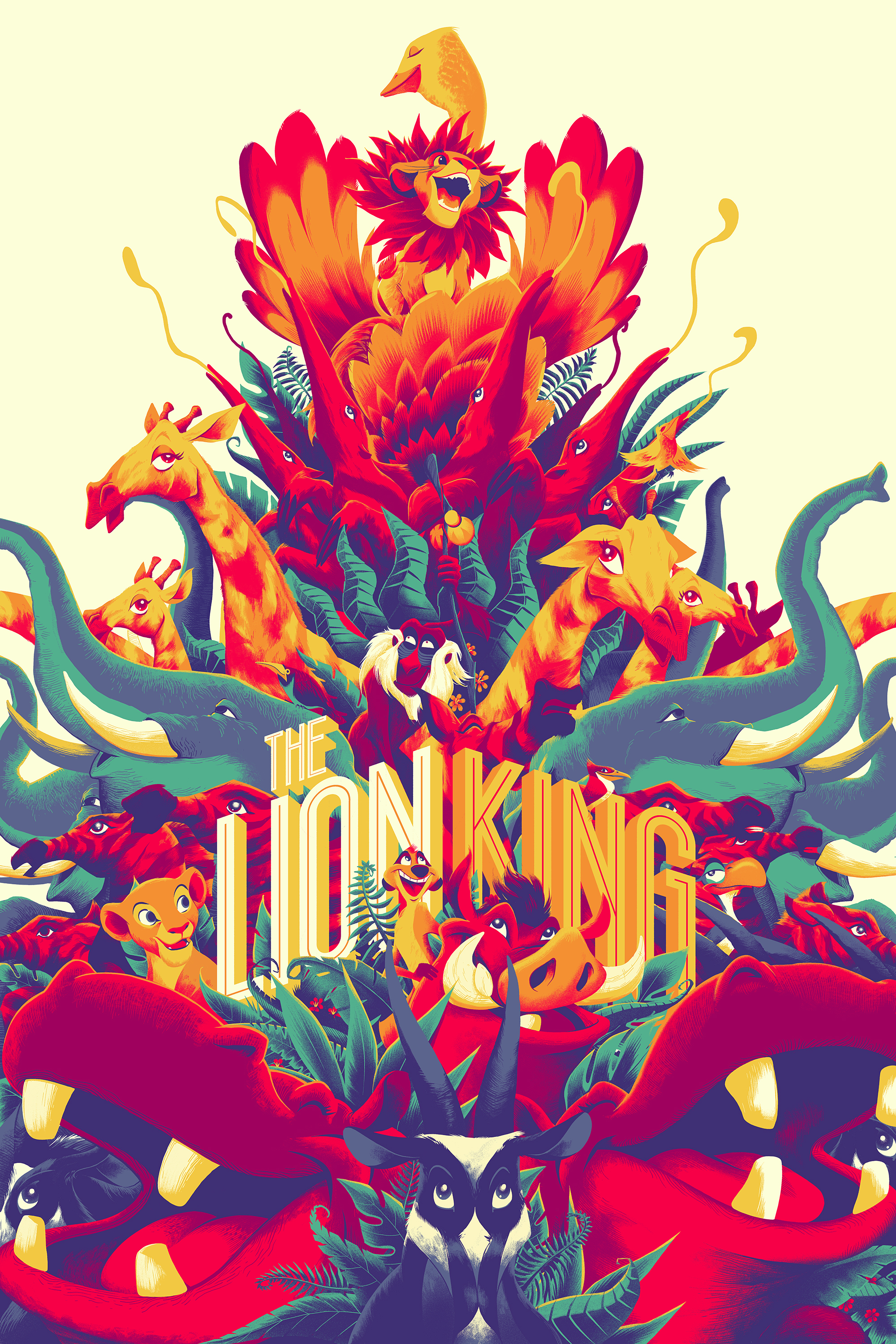 'The Lion King' by Matt Taylor for Mondo