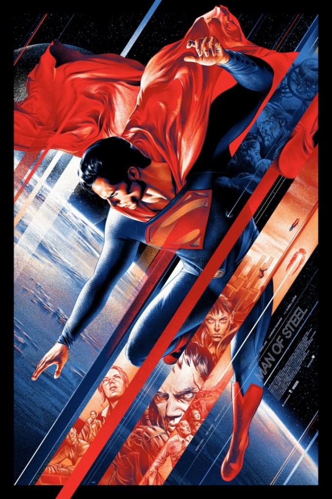 'Man of Steel' by Martin Ansin for Mondo