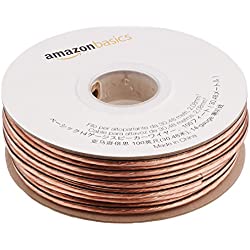 AmazonBasics 14-Gauge Speaker Wire - 100 Feet