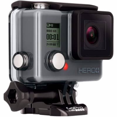 #8. GoPro Camera HERO+ LCD HD Video Recording Camera