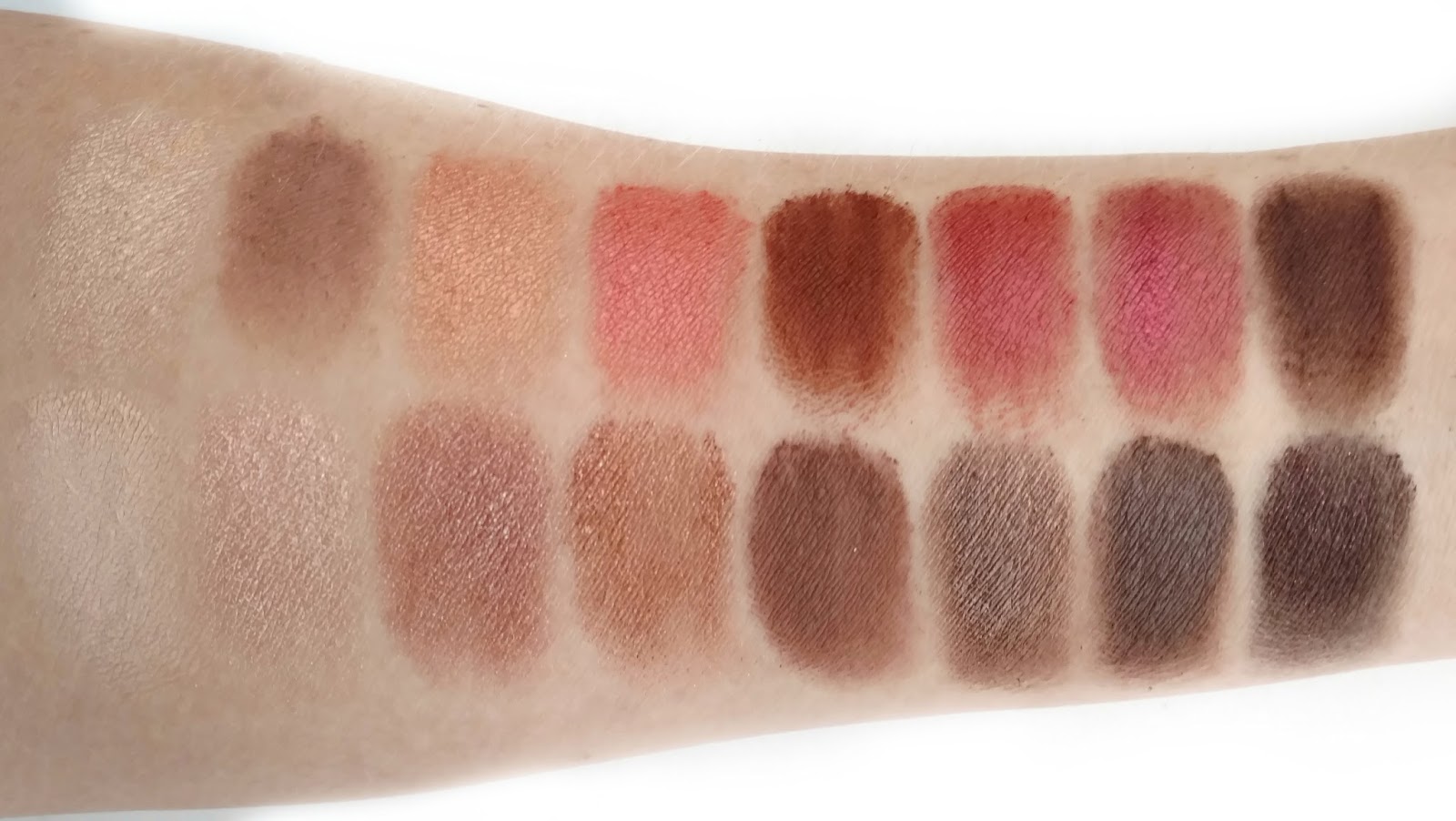 makeup revolution new-trals vs neutrals palette swatches