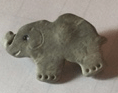 Mount Elephant Souvenir Brooch
