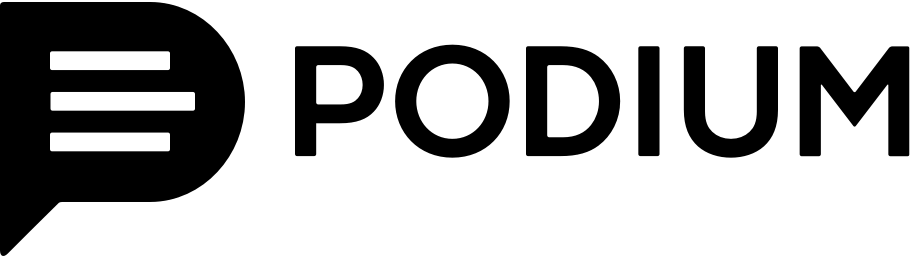 podium dark logo