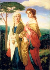 Simeon Solomon, "Judith and her Attendant going to the Assyrian Camp," 1872