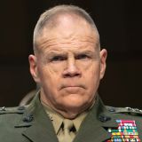 Marine Corps Commandant Gen. Robert Neller, at a Senate hearing in march, 2018.<br>Stars and Stripes