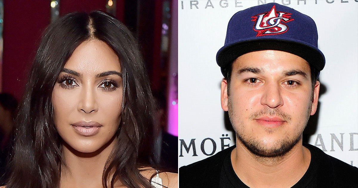 Kim Kardashian Says Brother Rob Kardashian Had 2 Imaginary Friends 'Like, Up Until Last Year'