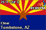 Click for Tombstone, Arizona Forecast