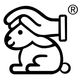 Warenzeichen Kaninchen mit schützender Hand