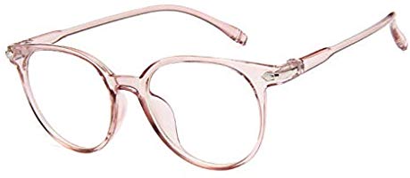 Qjoy Women Spectacle Optical Frame Glasses Clear Lens Lady Vintage Computer Anti-Radiation Eyeglasses