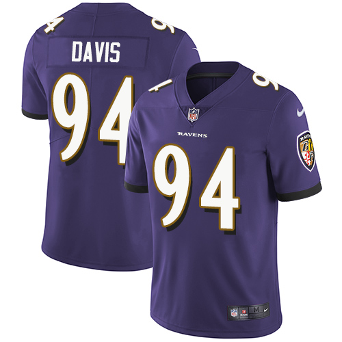Men's Matt Skura Purple Limited Football Jersey: Baltimore Ravens #68 Rush Drift Fashion  Jersey