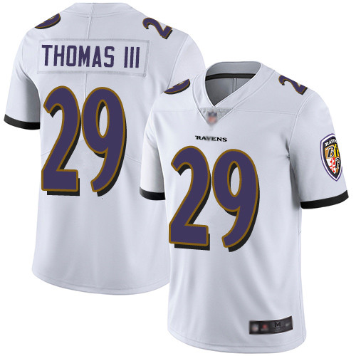 Men's Terrell Suggs White Road Limited Football Jersey: Baltimore Ravens #55 Vapor Untouchable  Jersey