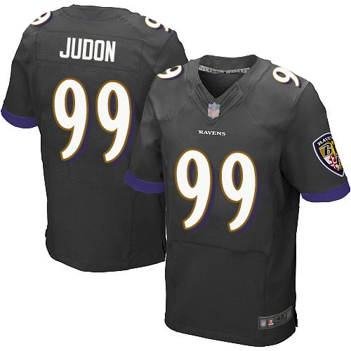 Men's Matt Judon Black Alternate Elite Football Jersey: Baltimore Ravens #99  Jersey