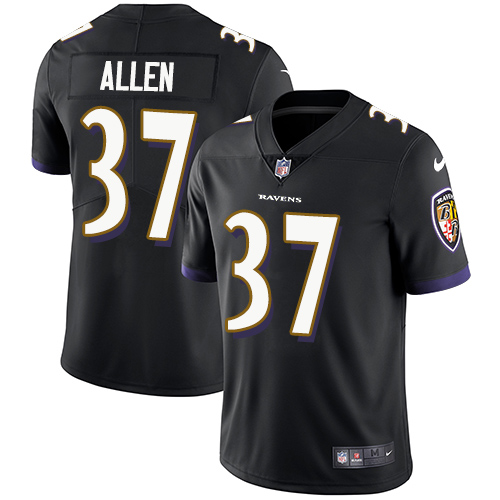 Women's Javorius Allen Purple Limited Football Jersey: Baltimore Ravens #37 Rush Drift Fashion  Jersey