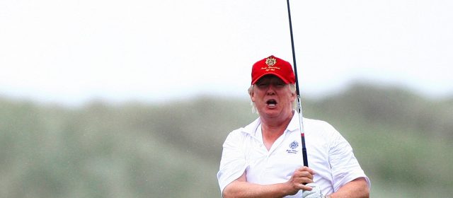 Golf, Cheating And Trump