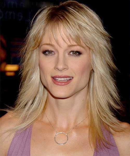 Layered Shag Haircut with Bangs for Women