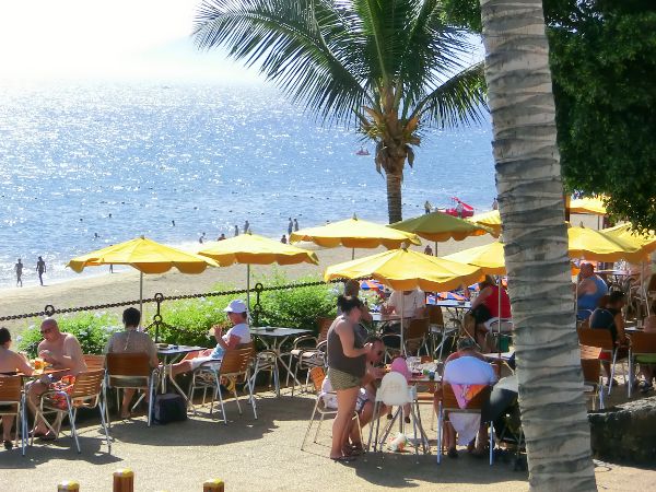 Bar, Strandpromenade, Puerto del Carmen, Lanzarote