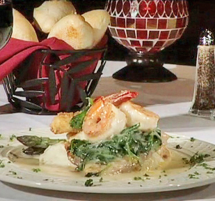 a seafood entree from our fine Sedona restaurant
