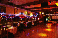 Lawson Room ready for a function with an open dance floor