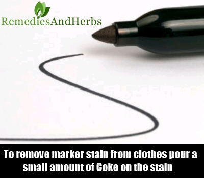 21. Removes Marker Stains