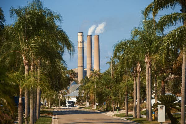 Tampa Electric’s Big Bend Station has four coal-fired units in Apollo Beach, Fla.