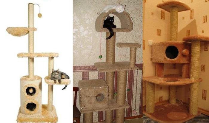 Варианты домиков для кошки