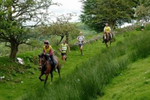 See which species is fleeter of foot at the Man v Horse race in Llanwrtyd Wells, Wales, on June 8.<br>Roger Kidd/rove.me