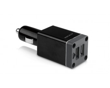 Macally CARUSB20, 2x2A Autocharger for iPad, iPhone & iPod