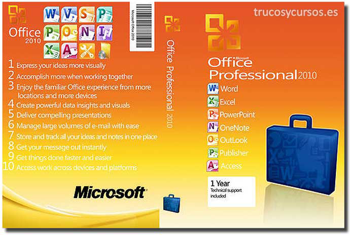 Microsoft Office 2010 (Profesional) para Windows