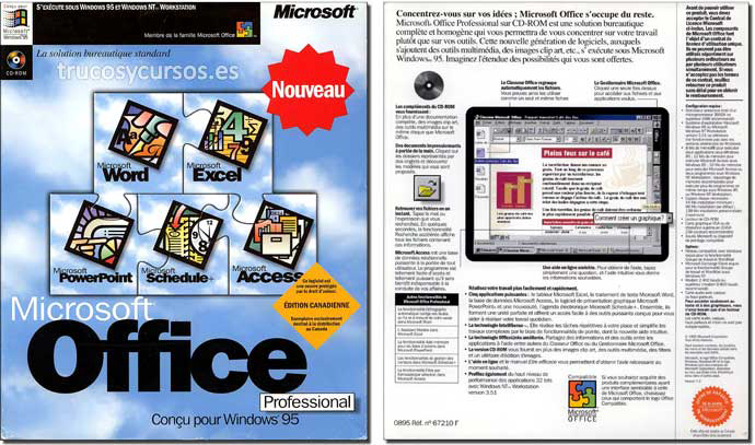 Microsoft Office 95 (Profesional)