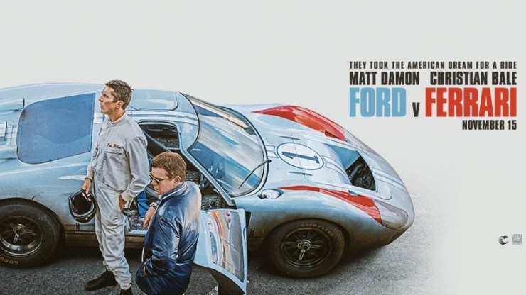 Poster do filme "Ford vs Ferrari"