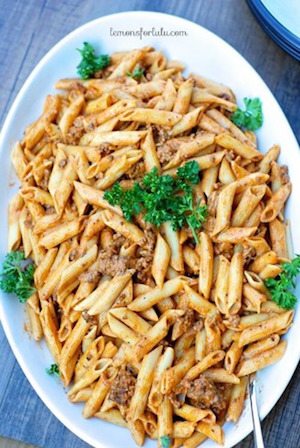 Stop Top Pastitsio - 30 Minute Back to School Meals