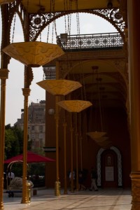 The Entrance to the Marriott Hotel in Cairo