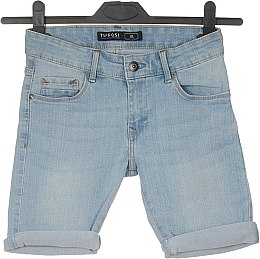 Шорты джинсовые для мальчика, голубые - Tiffosi