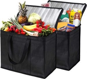 NZ Home XL Insulated Reusable Grocery Bags