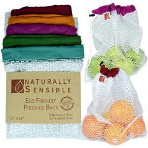 Reusable Produce Bags By Naturally Sensible