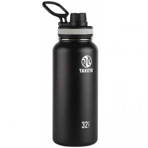 Takeya 50011, Black Originals Stainless-Steel Water Bottle