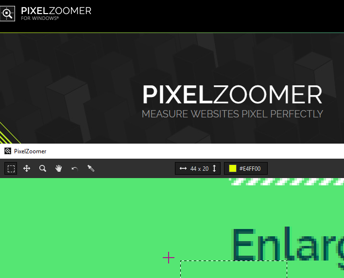 pixel zoomer for blogging
