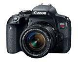 Canon EOS Rebel T7i US 24.2 Digital SLR Camera with 3-Inch LCD, Black (1894C002)