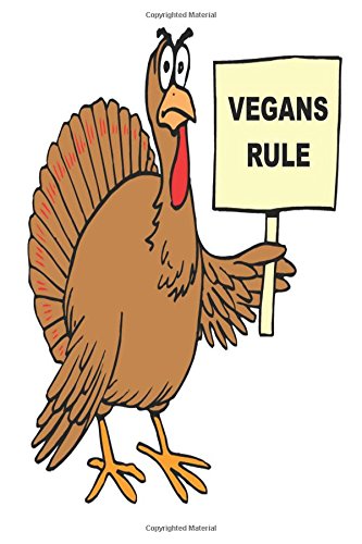 Vegan Journal Funny Turkey Humor Vegan Food Jokes: (Notebook, Diary,...
