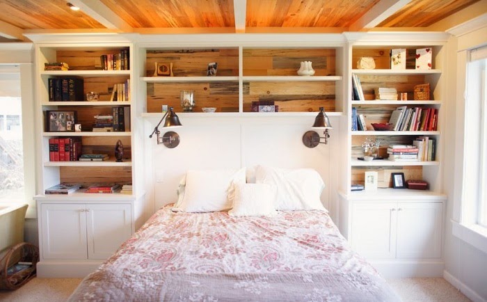 Phòng ngủ được thiết kế theo phong cách hiện đại 