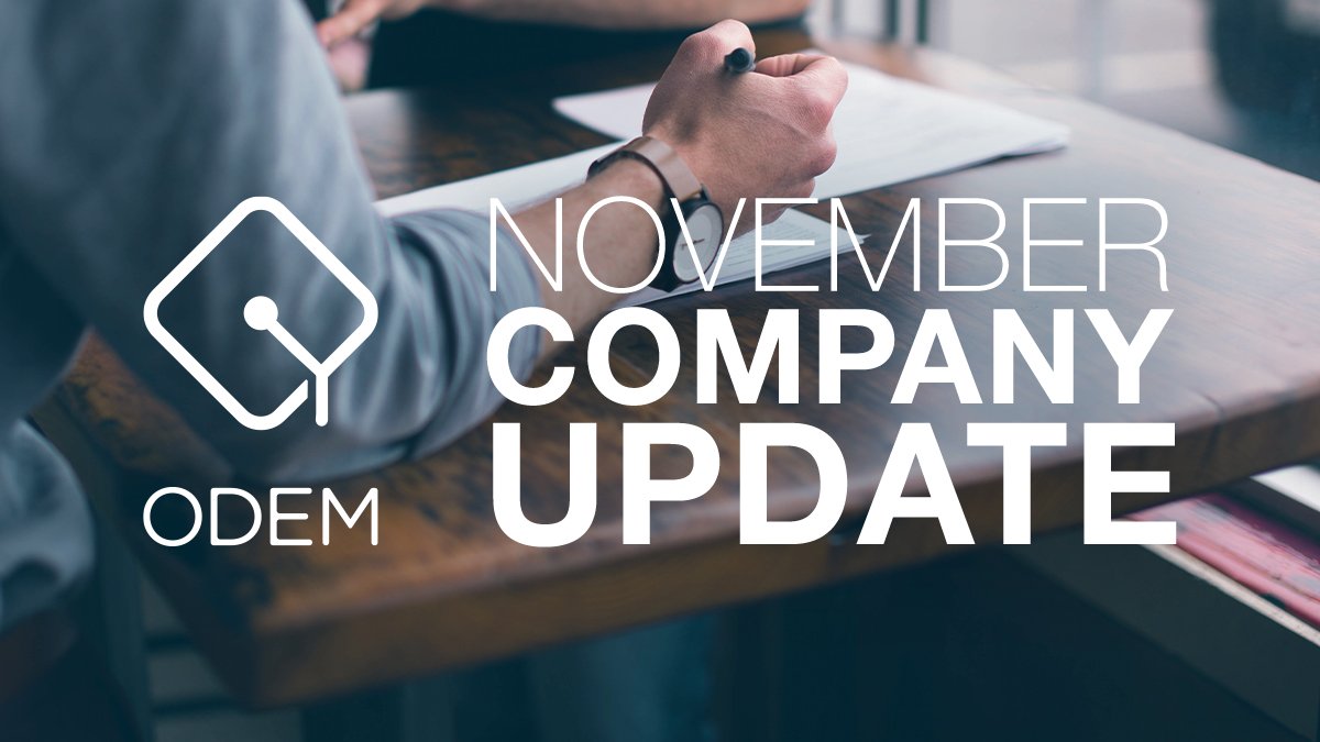 ODEM Company Update