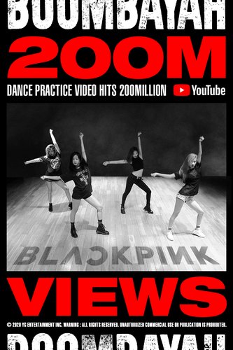 BLACKPINK's dance practice video tops 200 mln views
