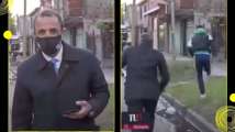 Argentinian reporter robbed of his phone while gearing up for live rep...
