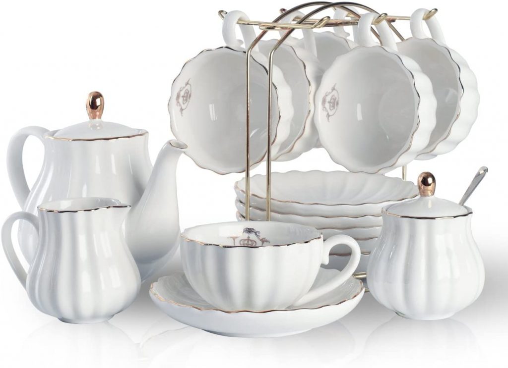 Porcelain Tea Set - British Royal Series