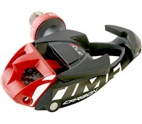 Road clipless pedals are usually one-sided.