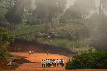 Runners training in rural Kenya (NN Running Team/Dan Vernon)