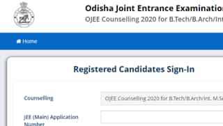 OJEE Counselling 2020: Round 1 seat allotment result declared at ojee.nic.in, here’s direct link